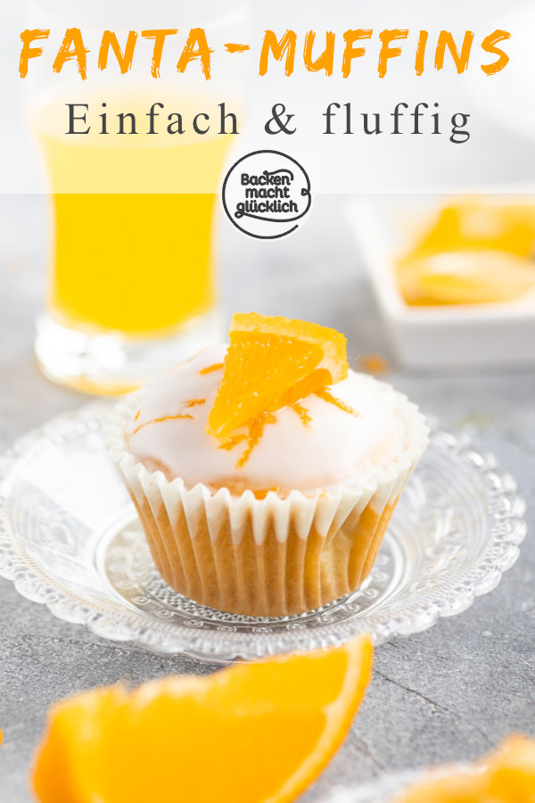Schnelle und saftige Fantamuffins, die Groß und Klein schmecken! Das Blitzrezept für die Muffins mit Limonade ist eins meiner absoluten Lieblinge, wenn’s mal schnell gehen muss.