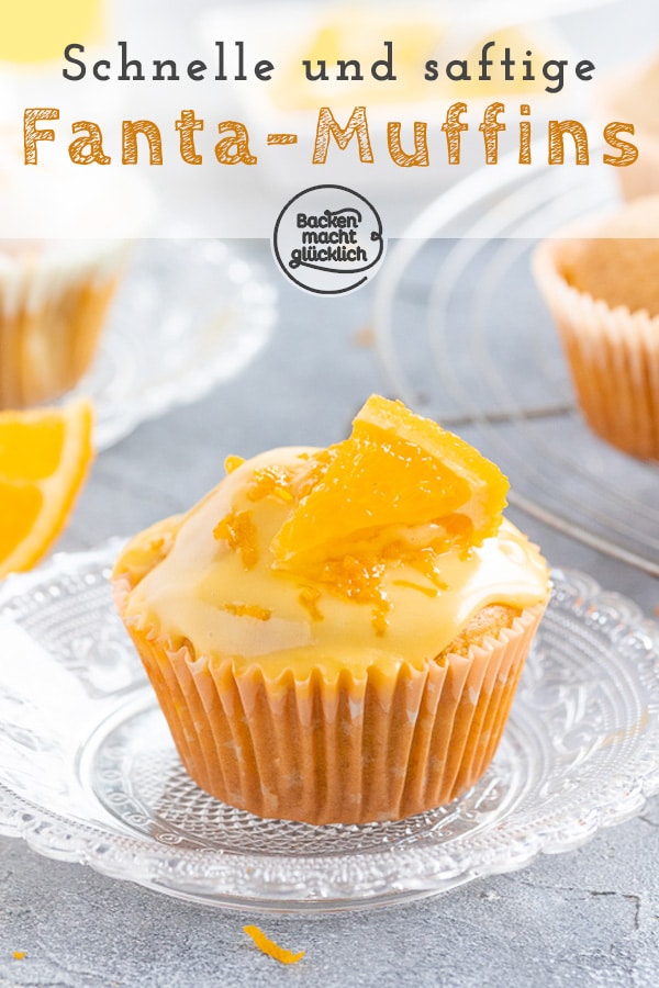 Schnelle und saftige Fantamuffins, die Groß und Klein schmecken! Das Blitzrezept für die Muffins mit Limonade ist eins meiner absoluten Lieblinge, wenn’s mal schnell gehen muss.