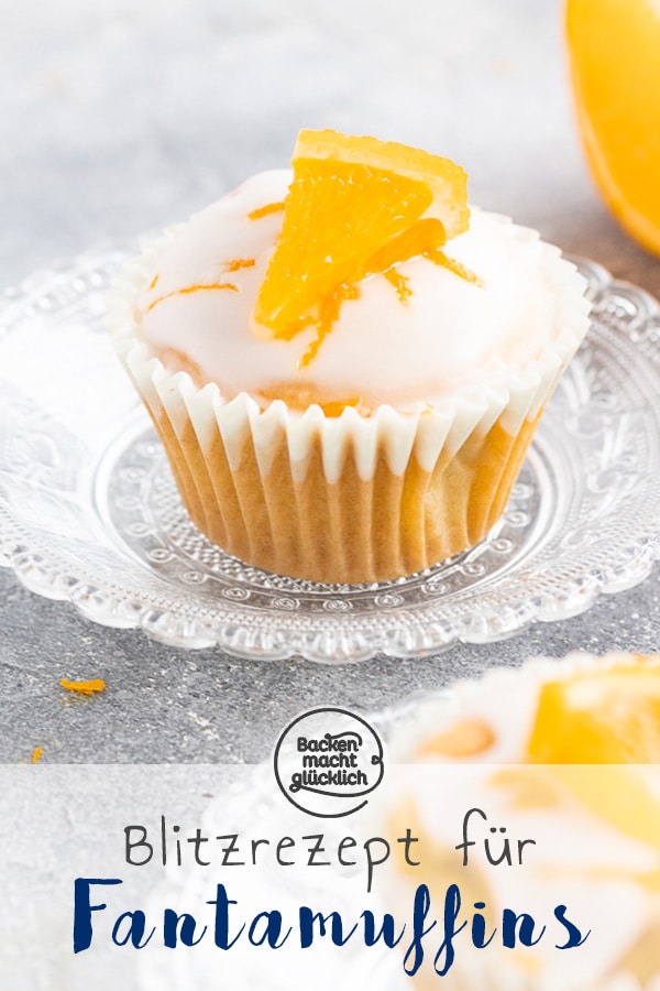 Schnelle und saftige Fantamuffins, die Groß und Klein schmecken! Das Blitzrezept für die Muffins mit Limonade ist eins meiner absoluten Lieblinge, wenn’s mal schnell gehen muss.