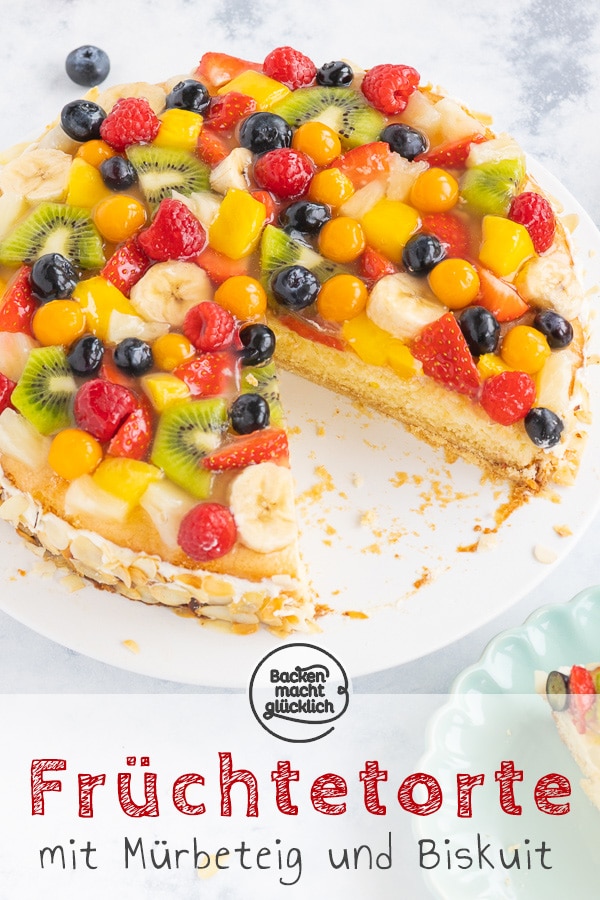 Die perfekte Obst-Sahne-Torte wie vom Konditor - mit dieser sommerlichen Früchtetorte macht ihr jedem Bäcker Konkurrenz!