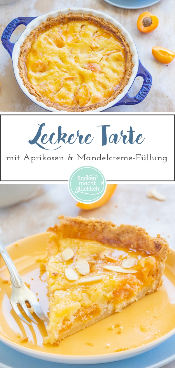 Diese sommerliche Aprikosentarte begeistert mit ihrer Füllung aus feiner Mandelcreme, einem buttrigen Teig und viel frischem Obst. Mit diesem fruchtigen Rezept für Aprikosen-Mandel-Kuchen macht man im Sommer alles richtig.