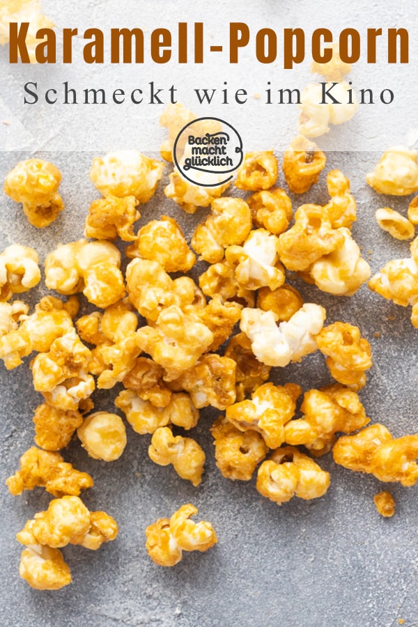 Einfaches Rezept für geniales Salted Caramel Popcorn wie im Kino. Das Karamell-Popcorn ist der perfekte Snack für gemütliche Abende.