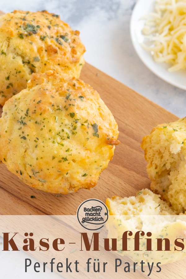 Diese vegetarischen Muffins mit Käse schmecken der ganzen Familie. Die Käsemuffins sind perfekt, egal ob zum Brunch, Abendessen oder Picknick.