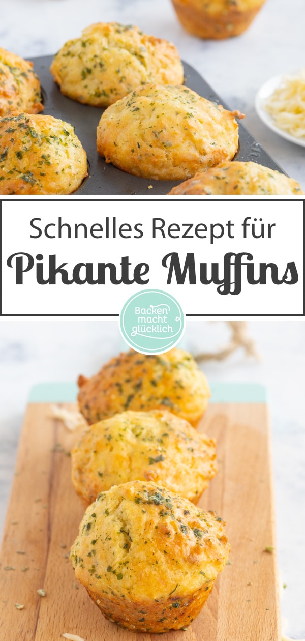 Diese vegetarischen Muffins mit Käse schmecken der ganzen Familie. Die Käsemuffins sind perfekt, egal ob zum Brunch, Abendessen oder Picknick.