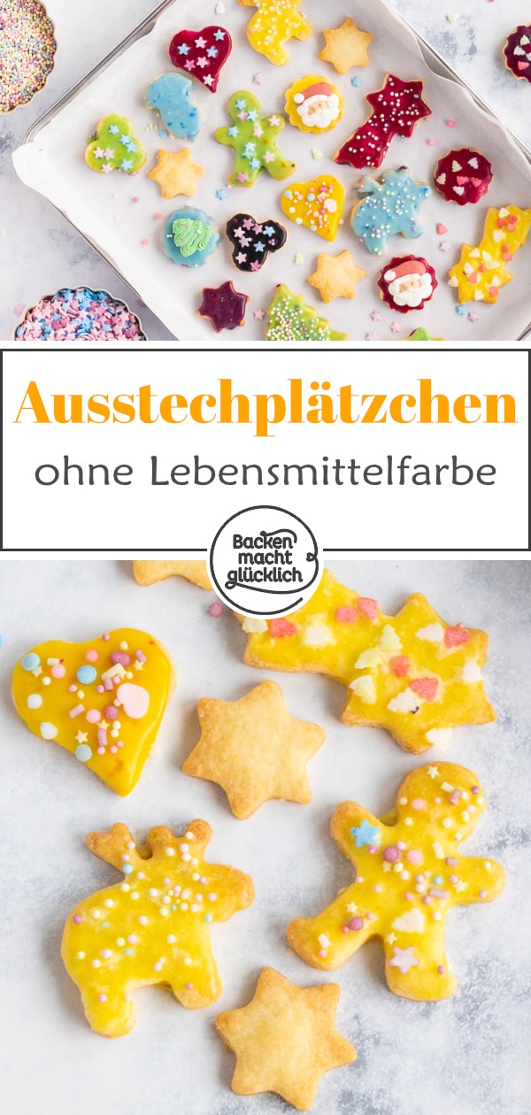 Super einfache und schnelle „Butter-Plätzchen“ aus nur 3 Zutaten – die Ausstechplätzchen sind ein echter Weihnachtsklassiker für Veganer.