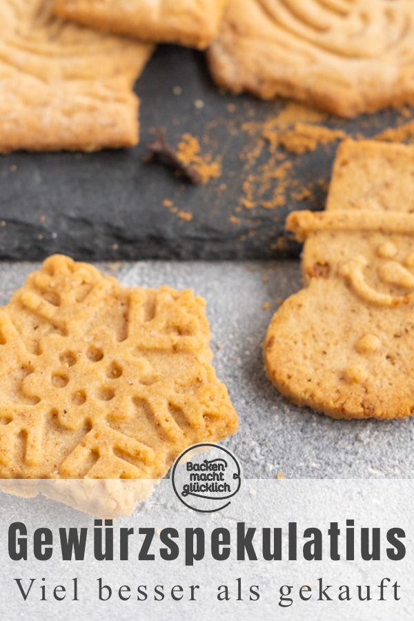 Mit diesem Gewürzspekulatius-Rezept könnt ihr die köstlichen, traditionellen Weihnachtsplätzchen in Motivform künftig auch zuhause backen.