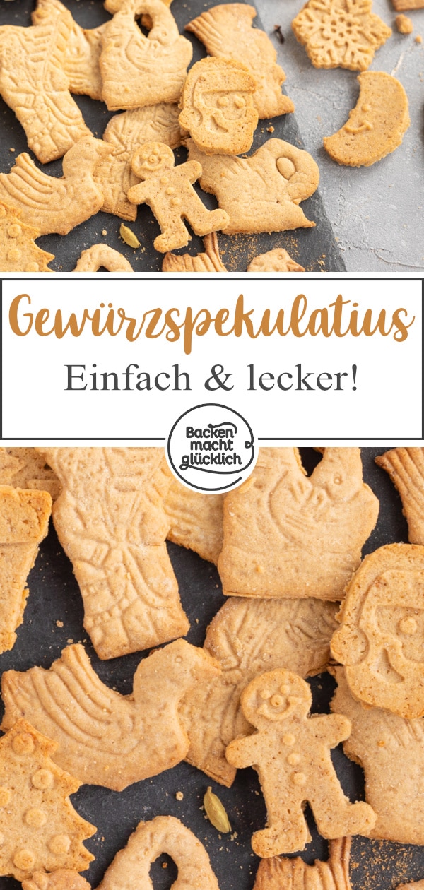 Mit diesem Gewürzspekulatius-Rezept könnt ihr die köstlichen, traditionellen Weihnachtsplätzchen in Motivform künftig auch zuhause backen.