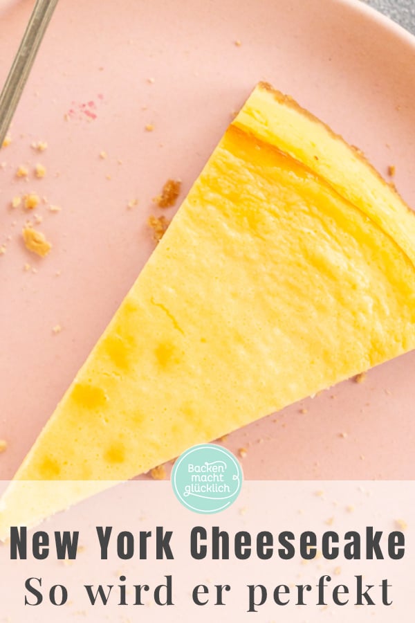 Original NY Cheesecake - einfach zuzubereiten, super lecker, cremig & kompakt. Der Käsekuchen ist ein echter Klassiker aus den USA.