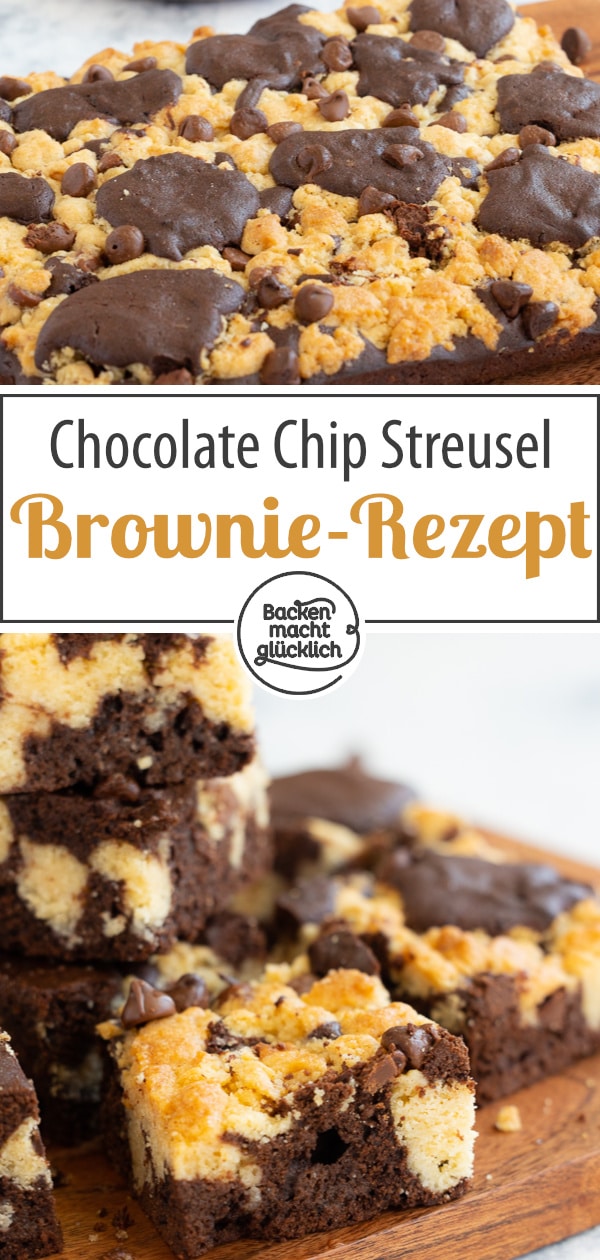 Diese saftigen Brownies mit einer Art Streusel-Topping sind wirklich umwerfend - denn doppelt gemoppelt schmeckt einfach besser! Dieses Rezept für Brookies ist köstlich.
