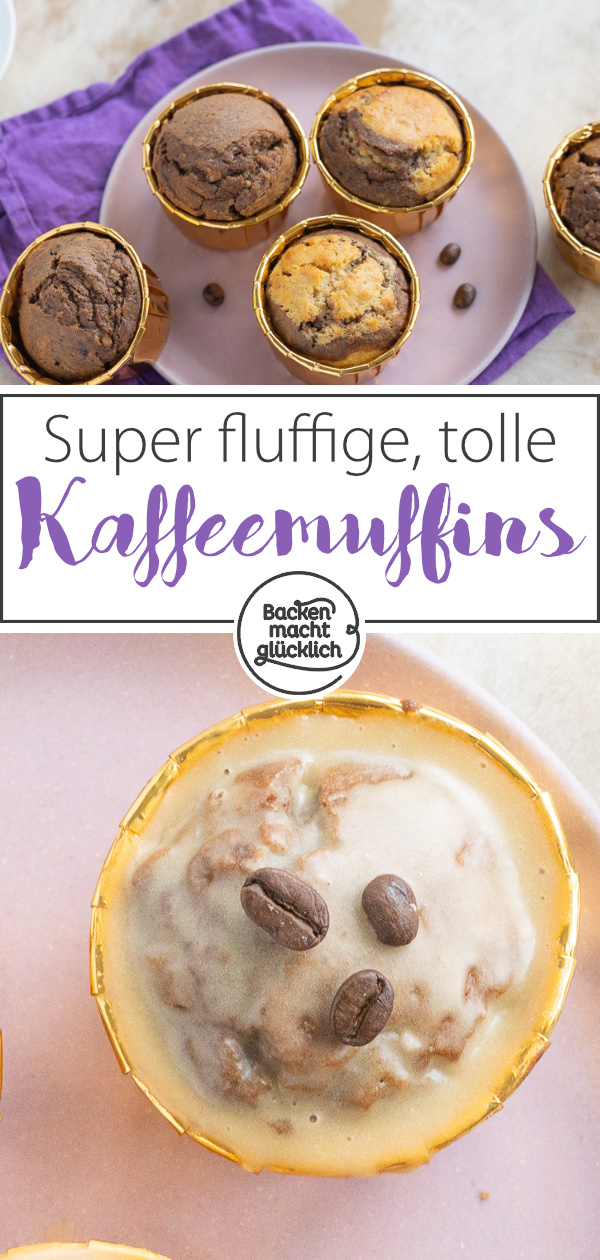 Super saftige, einfache und schnelle Muffins mit Espresso. Diese Schoko-Kaffee-Muffins sind perfekt für den Nachmittagskaffee.