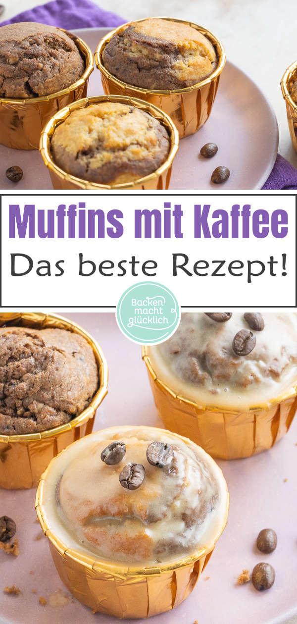 Super saftige, einfache und schnelle Muffins mit Espresso. Diese Schoko-Kaffee-Muffins sind perfekt für den Nachmittagskaffee.