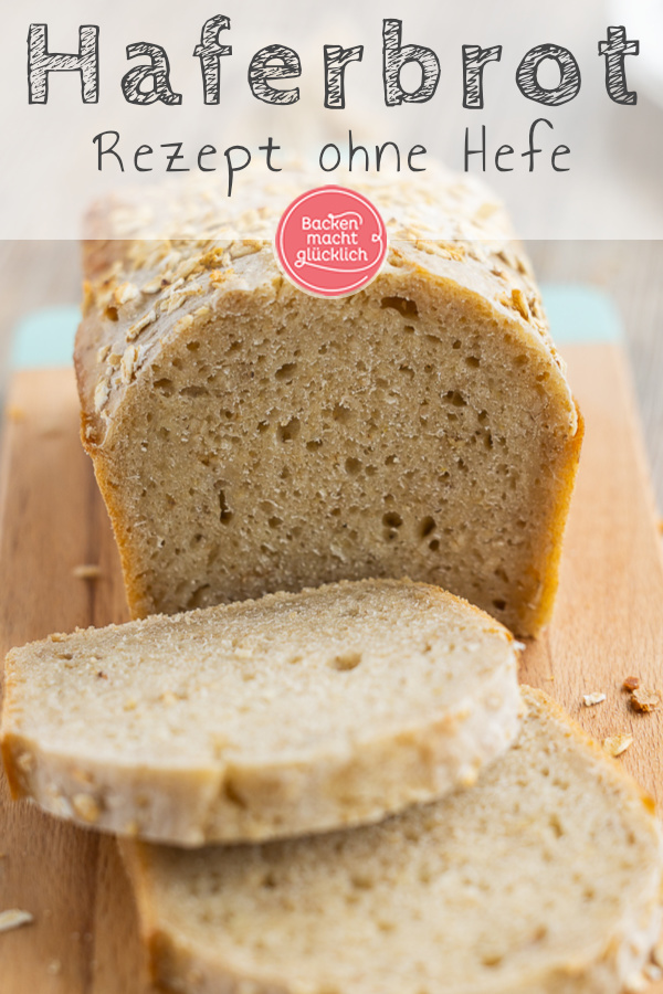 Wunderbar saftiges, weiches und aromatisches Brot mit Haferflocken. Das Hafermischbrot mit Sauerteig ist ein Allrounder für jeden Tag.