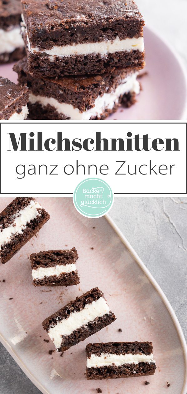 Der Süßigkeiten-Klassiker mal in einer kohlenhydratarmen, glutenfreien Variante. Die glutenfreien Milchschnitten begeistern auch Menschen, die sich normal nicht Low Carb oder zuckerfrei ernähren.