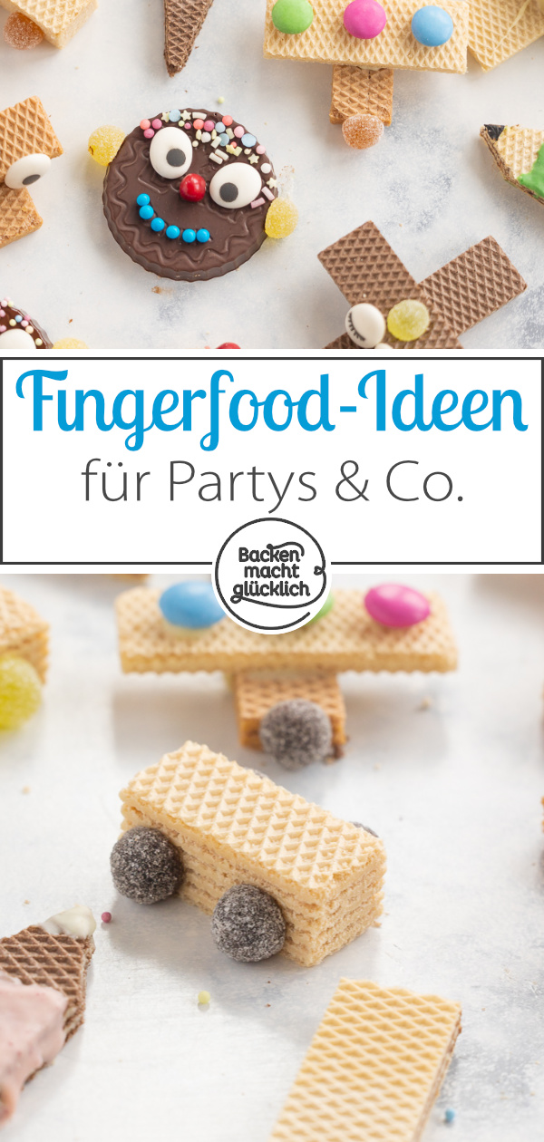 Dieses witzige Fingerfood schmeckt nicht einfach nur gut. Die Zubereitung der witzigen Waffelfiguren macht auch noch viel Spaß und ist ein toller Zeitvertreib für die ganze Familie!