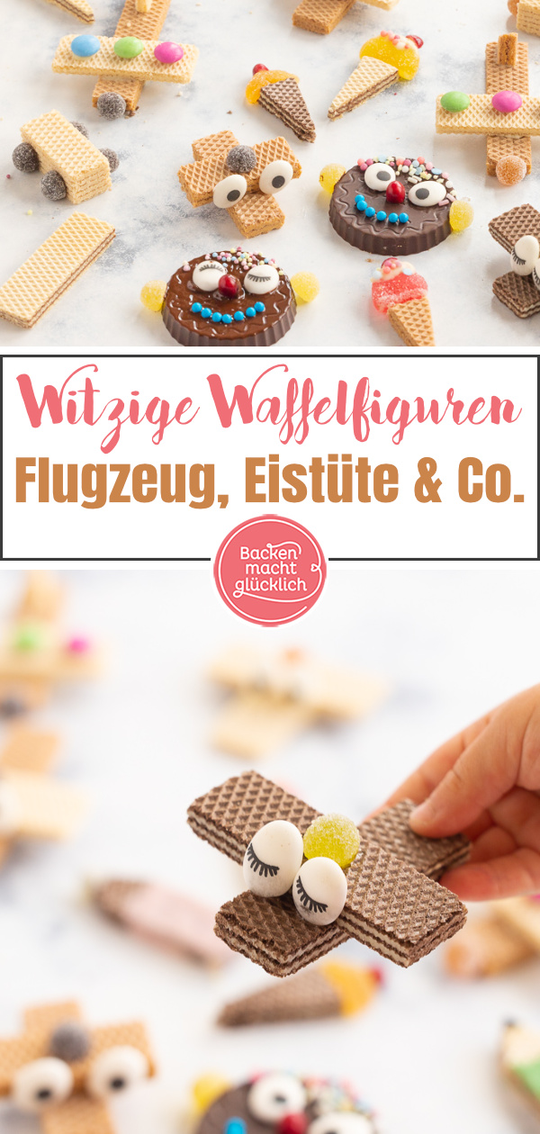 Dieses witzige Fingerfood schmeckt nicht einfach nur gut. Die Zubereitung der witzigen Waffelfiguren macht auch noch viel Spaß und ist ein toller Zeitvertreib für die ganze Familie!