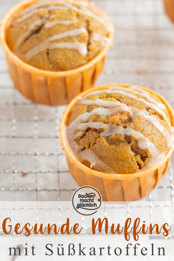 Diese gesunden Muffins sind ein echter Herbst-Hit: Die Muffins mit Süßkartoffelmus schmecken nicht nur verführerisch, sondern sind auch noch kalorienarm und zuckerfrei.