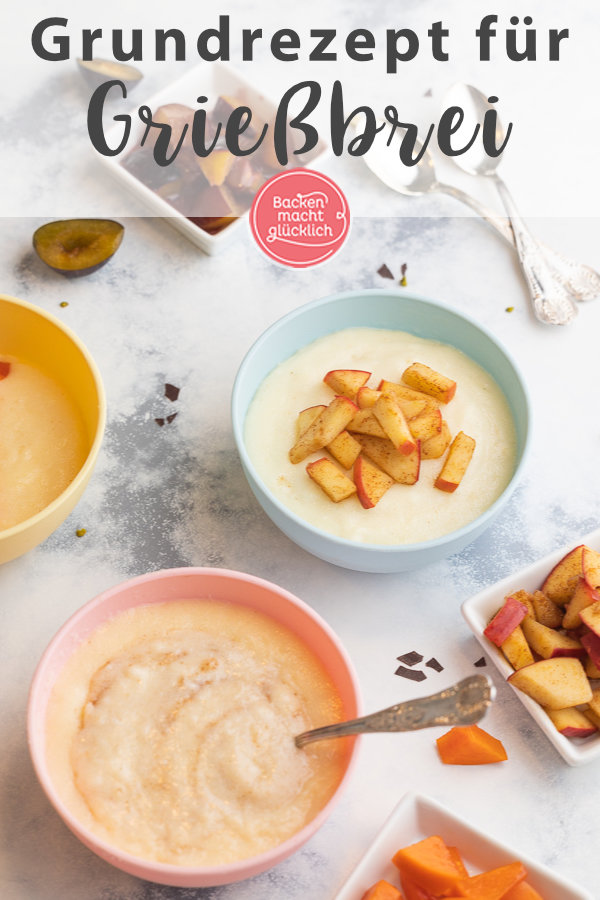 Super cremigen Grießbrei selber zu machen ist easy: In diesem Beitrag erfahrt ihr, wie euch der Grießbrei garantiert gelingt - und wie einfach ihr das Rezept abwandeln könnt.