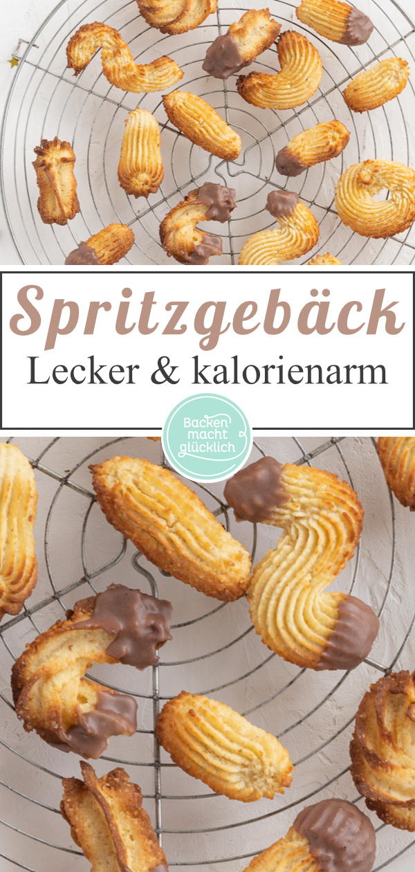 Leckeres Low Carb Spritzgebäck ohne Zucker und Mehl. Der Plätzchen-Klassiker mal kohlenhydratarm, glutenfrei & kalorienarm.