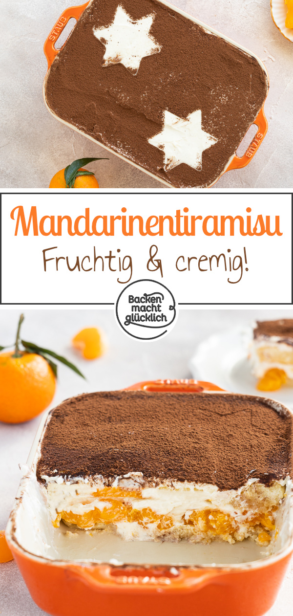 Diese fruchtige Variante des italienischen Dessertklassikers mit Mandarinen schmeckt der ganzen Familie. Das Mandarinentiramisu gelingt euch ganz ohne rohe Eier und Alkohol.