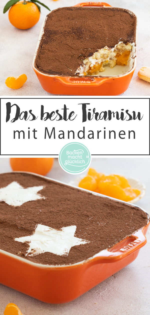 Diese fruchtige Variante des italienischen Dessertklassikers mit Mandarinen schmeckt der ganzen Familie. Das Mandarinentiramisu gelingt euch ganz ohne rohe Eier und Alkohol.