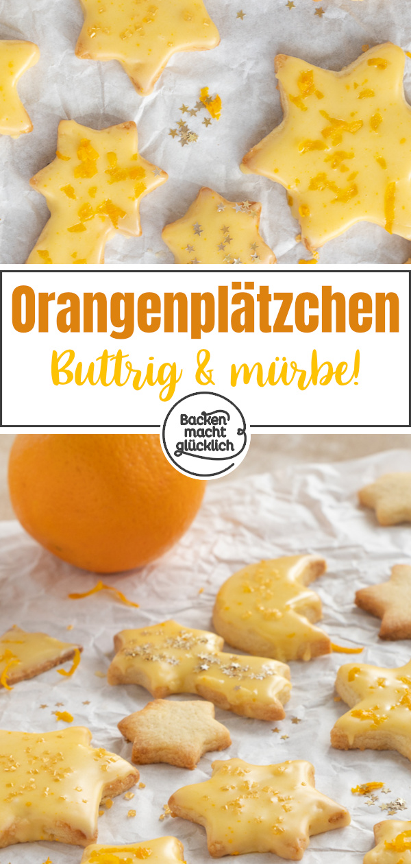 Einfach aber unheimlich leckere Orangenplätzchen. Diese Plätzchen mit Orange sind super fein, buttrig und mürbe.