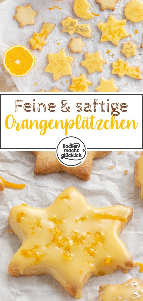 Einfach aber unheimlich leckere Orangenplätzchen. Diese Plätzchen mit Orange sind super fein, buttrig und mürbe.