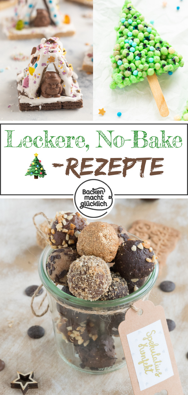 Hier gibt´s die besten Rezepte für Weihnachtsplätzchen ohne Backen: Schnell gemacht & super lecker ☆ Gleich testen!