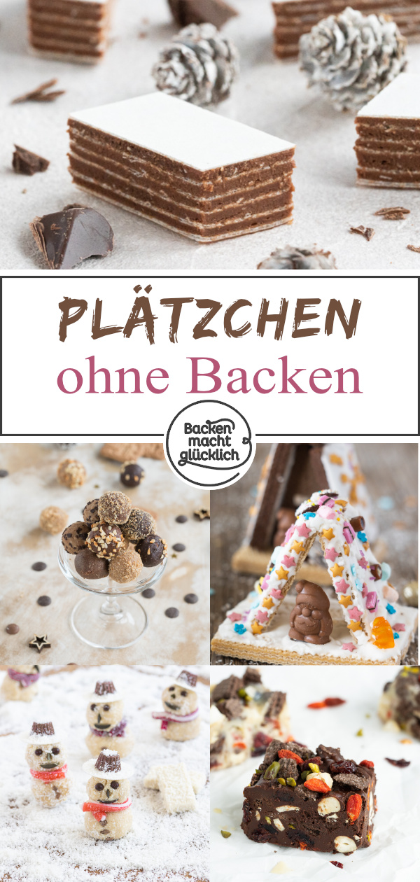 Hier gibt´s die besten Rezepte für Weihnachtsplätzchen ohne Backen: Schnell gemacht & super lecker ☆ Gleich testen!