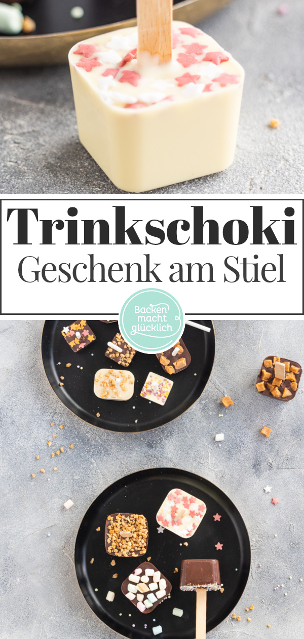 Hübsch anzusehen, einfach zu machen & super lecker: Diese Schokoladen-Sticks sind ein tolles kleines Geschenk aus der Küche.