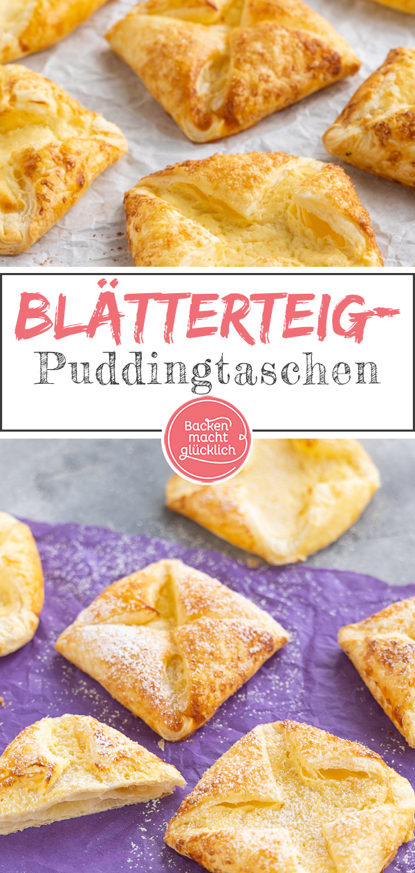 Die besten Quarktaschen mit Blätterteig: blitzschnell gemacht & so lecker.