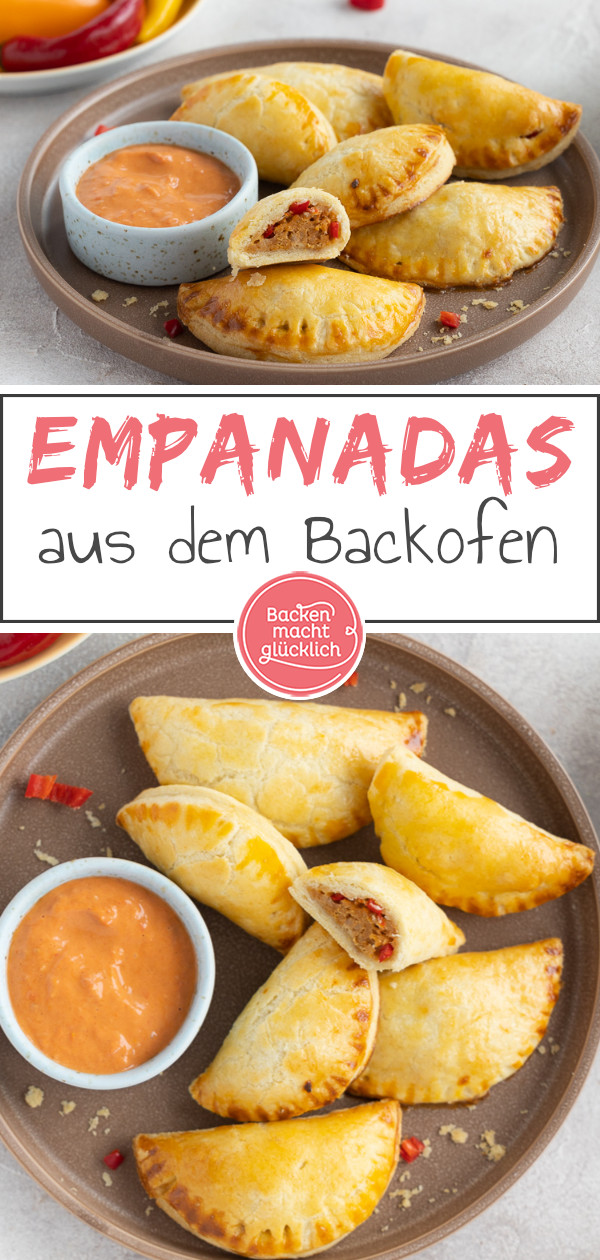 Original Empanadas mit Hackfleisch kommen immer gut an. Diese pikanten Teigtaschen aus Spanien müsst ihr einfach testen!