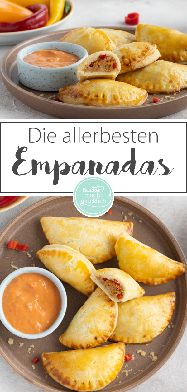 Original Empanadas mit Hackfleisch kommen immer gut an. Diese pikanten Teigtaschen aus Spanien müsst ihr einfach testen!