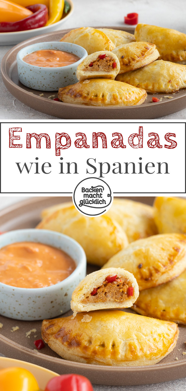 Original Empanadas mit Hackfleisch kommen immer gut an. Diese pikanten Teigtaschen aus Spanien müsst ihr einfach testen!