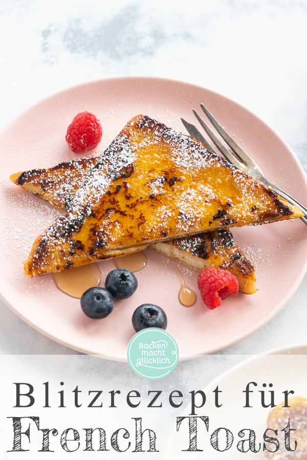 Original French Toast selber machen ist einfach: Mit diesem schnellen Rezept für den Frühstücksklassiker aus Amerika.