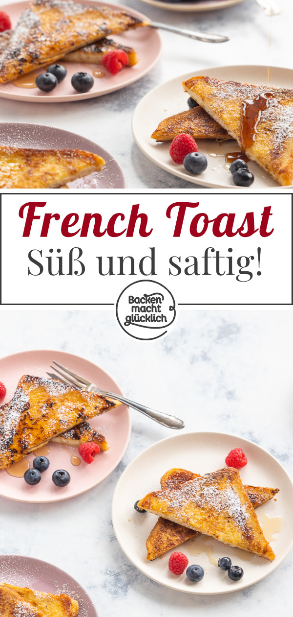 Original French Toast selber machen ist einfach: Mit diesem schnellen Rezept für den Frühstücksklassiker aus Amerika.