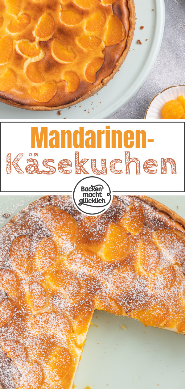 Weltbester Mandarinen-Käsekuchen nach Omas Rezept: Saftig, knusprig, cremig, fruchtig. Diesen Kuchen müsst ihr einfach testen!
