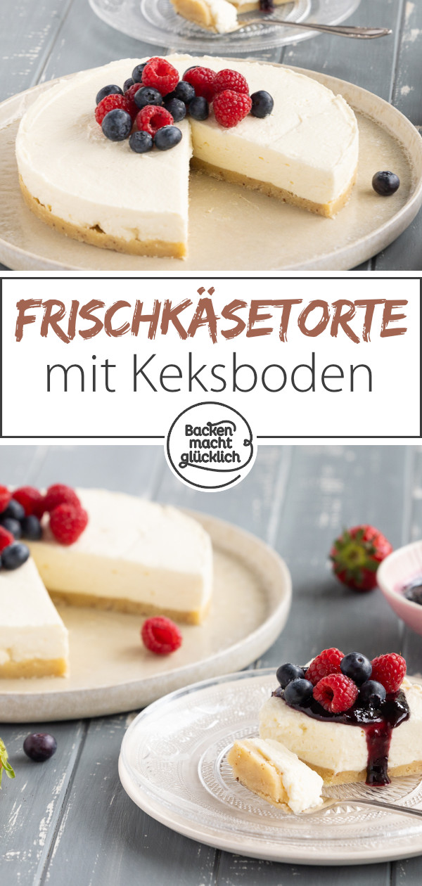 Low Carb Philadelphia Torte ohne Zucker: einfach, schnell, köstlich! Diesen Low Carb Frischkäsekuchen ohne Backen müsst ihr testen ♥