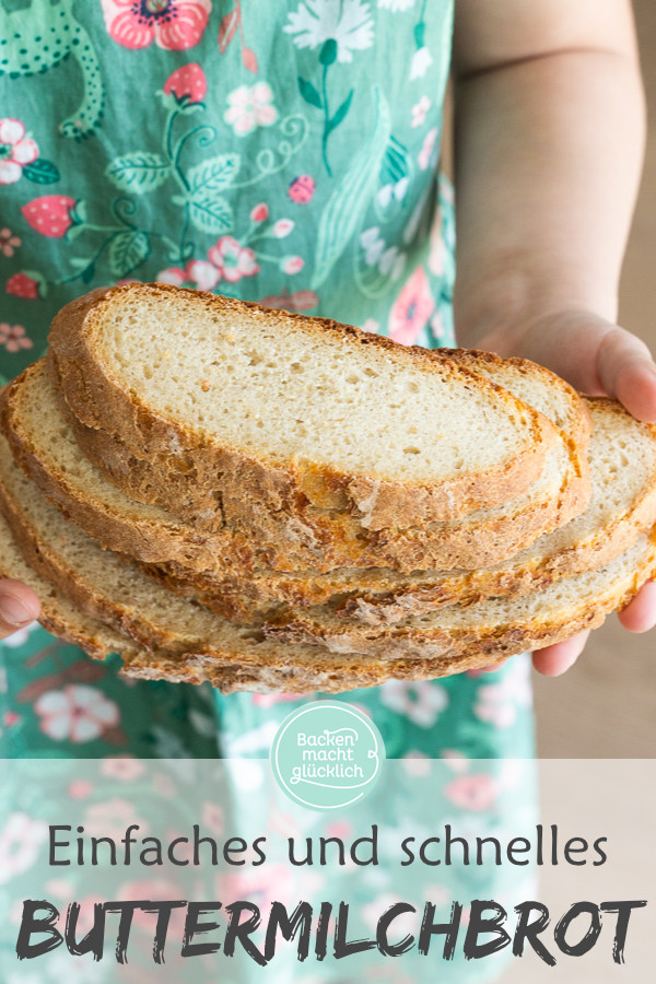 Das beste Rezept für Buttermilchbrot mit Hefe: einfach & schnell. Dieses saftige Brot mit Buttermilch müsst ihr testen!
