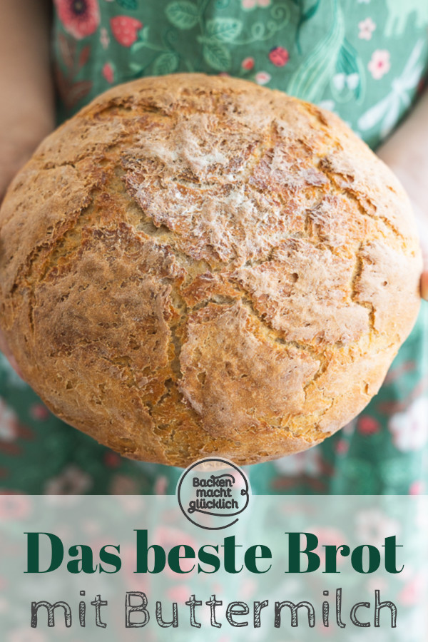 Das beste Rezept für Buttermilchbrot mit Hefe: einfach & schnell. Dieses saftige Brot mit Buttermilch müsst ihr testen!