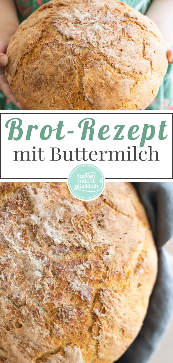 Das beste Rezept für Buttermilchbrot mit Hefe: einfach & schnell. Dieses saftige Brot mit Buttermilch müsst ihr testen!