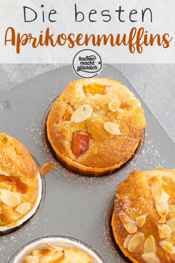 Einfach, schnell, saftig, lecker: Dieses Aprikosen-Muffins sind ein echter Sommerhit! Am besten gleich testen ♥