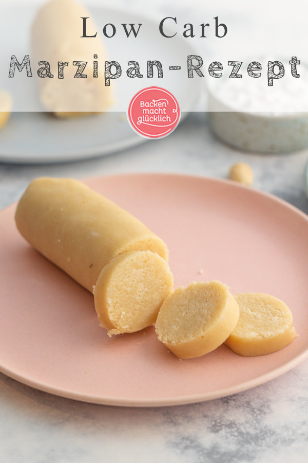 Köstliches Low Carb Marzipan ohne Zucker selber machen ist super einfach. Dieses Blitzrezept aus 2 Zutaten müsst ihr testen!