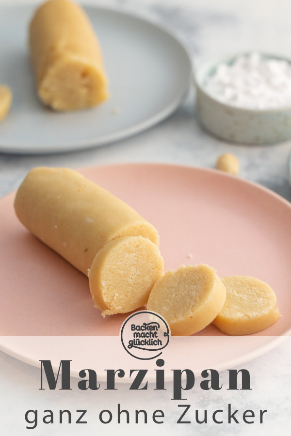 Köstliches Low Carb Marzipan ohne Zucker selber machen ist super einfach. Dieses Blitzrezept aus 2 Zutaten müsst ihr testen!