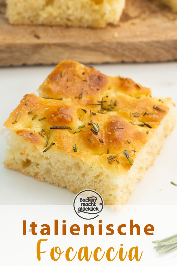 Einfaches Grundrezept für klassische Focaccia. So gelingt euch das perfekte italienische Fladenbrot: herrlich aromatisch und fluffig.