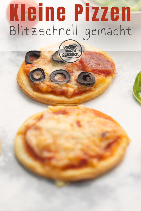 Mini-Pizza kommt immer gut an: schnell, einfach, perfekt für Buffets, Partys & Geburtstage. Das Mini-Pizzen-Rezept müsst ihr testen!