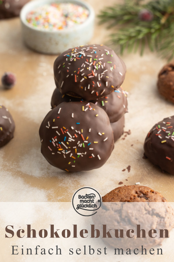 Das beste Rezept für selbstgemachte Schoko-Lebkuchen. Einfach, schnell, saftig, lecker.