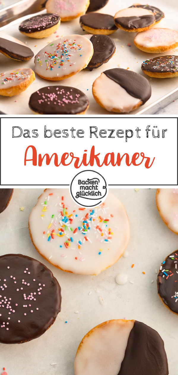 Wer Amerikaner wie vom Bäcker selber machen mag, liegt mit diesem Rezept richtig. Saftig & schnell gemacht!