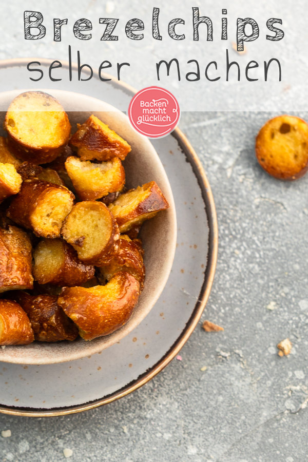 Knusprig, crunchy, karamellisiert: Blitzschneller Snack und beste Resteverwertung für altes Laugengebäck!