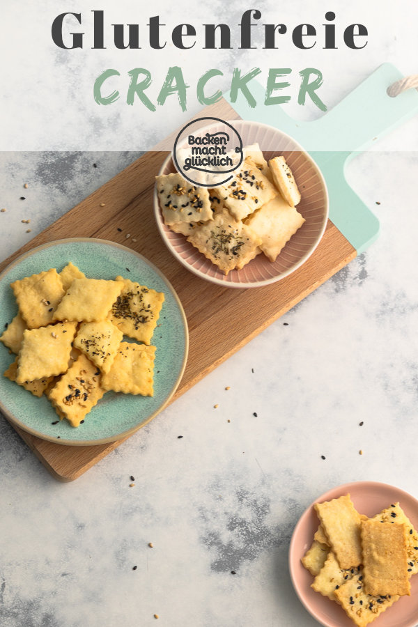 Nur 4 Standard-Zutaten & wenig Aufwand: So einfach kann man knusprige glutenfreie Cracker selber machen!