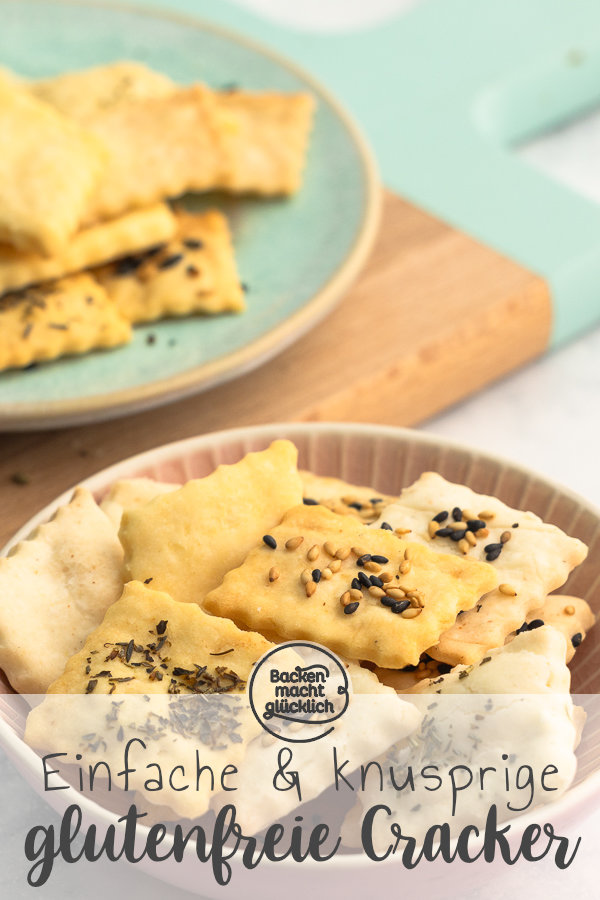 Nur 4 Standard-Zutaten & wenig Aufwand: So einfach kann man knusprige glutenfreie Cracker selber machen!